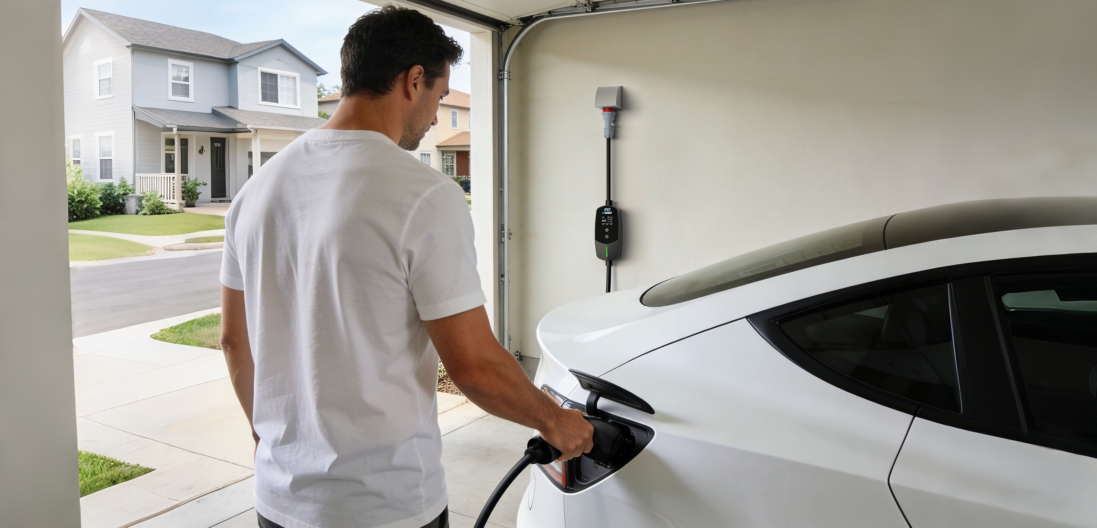 Kann man ein Elektroauto an einer Haushaltssteckdose laden?