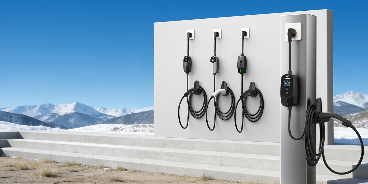 Mobile Typ 2 EV Ladegeräte und Wallboxen für flexibles Laden zu Hause und unterwegs