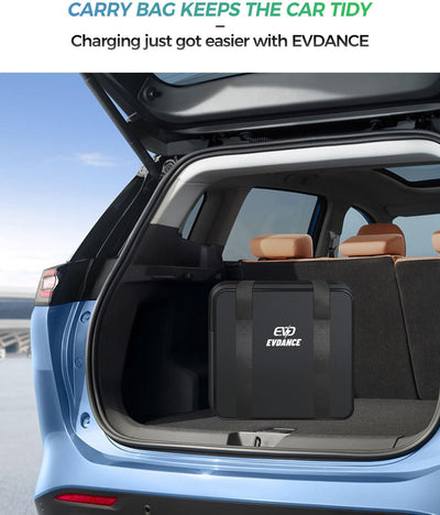 EVDANCE UK 3-Pin Portable EV Charger – Single Phase Type 2, 10A / 2.3kW | Intermediate