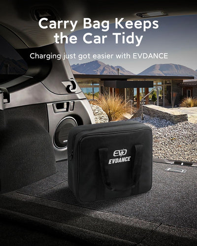 EVDANCE UK 3-Pin Portable EV Charger – Single Phase Type 2, 10A / 2.3kW | Advanced